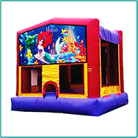 Little Mermaid Bounce House